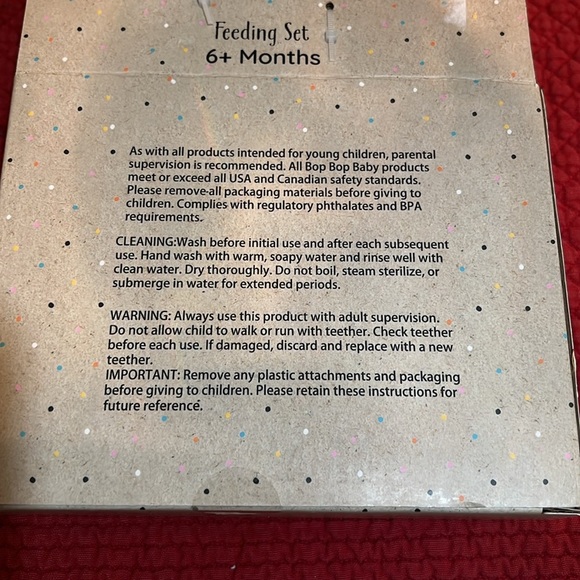 Bop Bop Baby Feeding Set - Picture 2 of 2